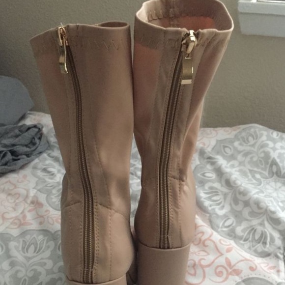 Nude ankle boots - Picture 3 of 4